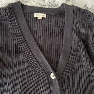 Tradlands Shelter Cardigan in Storm